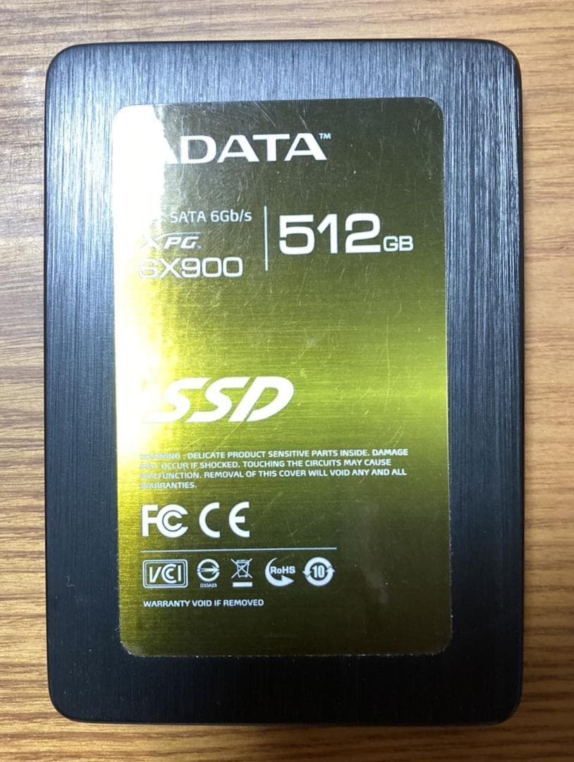 ADATA ASX900S3-512GM（2.5 SATA SSD 512GB）