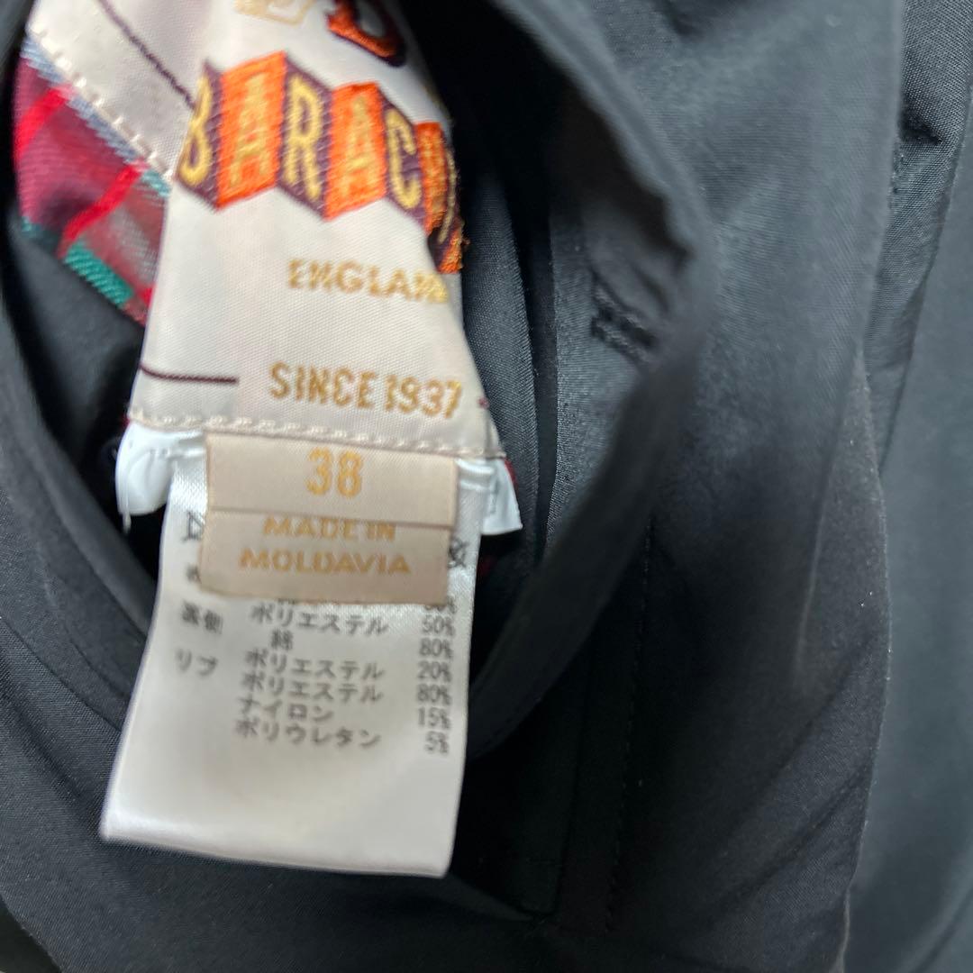 美品　バラクータ　BARACUTA: G9 スウィングトップ　ブラック　M