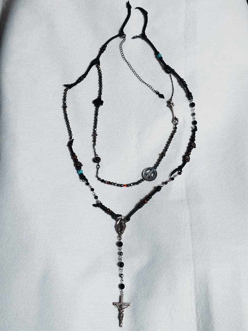 Roen ロザリオ 激レア 1点物 狼煙 ネックレス