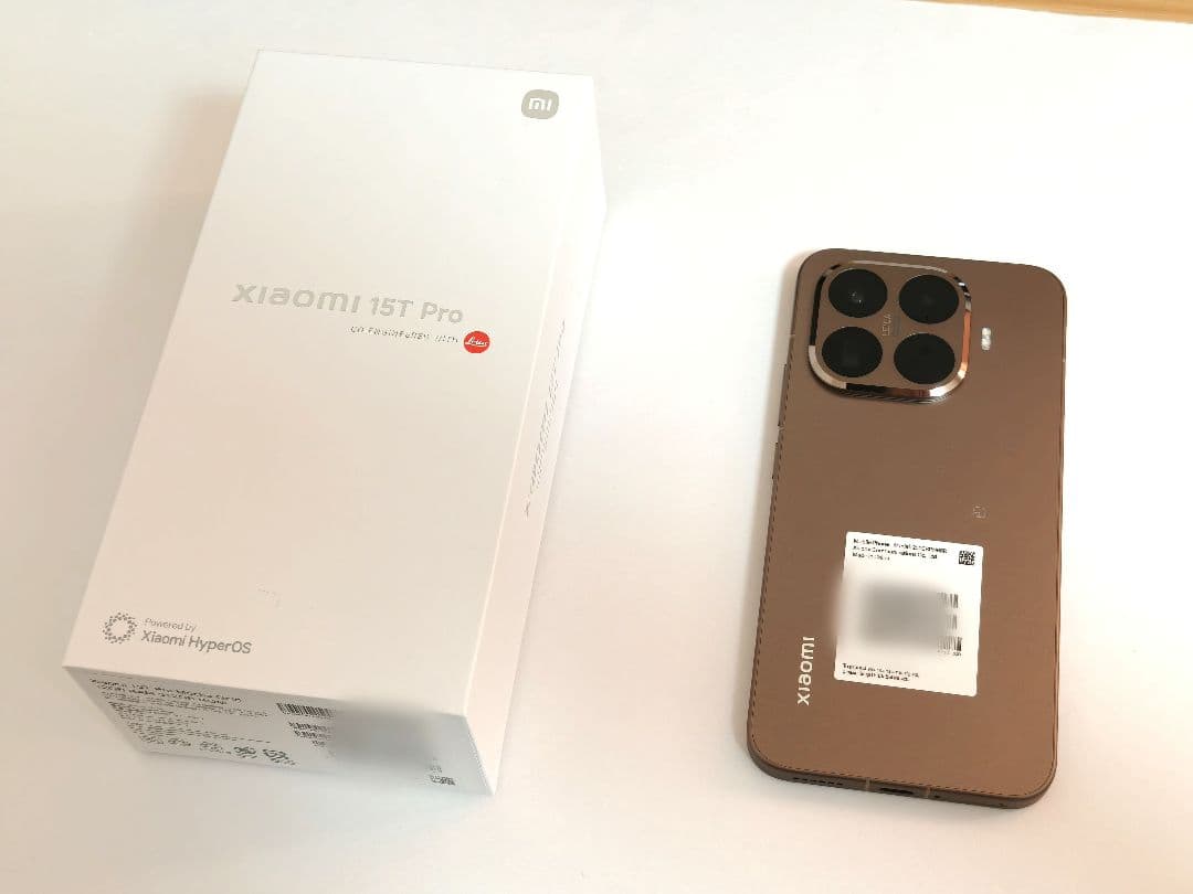 Xiaomi 15T Pro 512GB モカゴールド【ほぼ新品】★おまけ2点★
