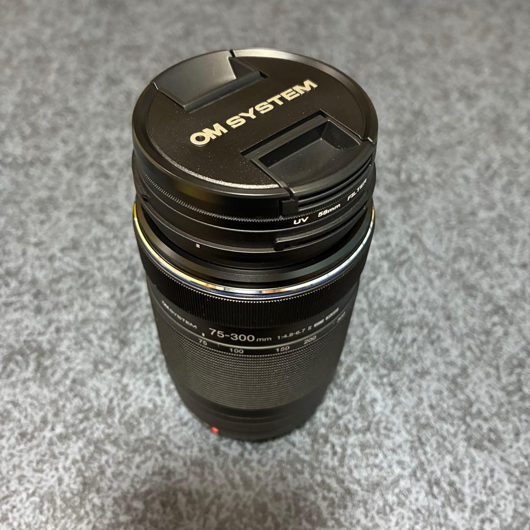 レンズ(ズーム) OM SYSTEM ED 75-300mm F4.8-6.7 II