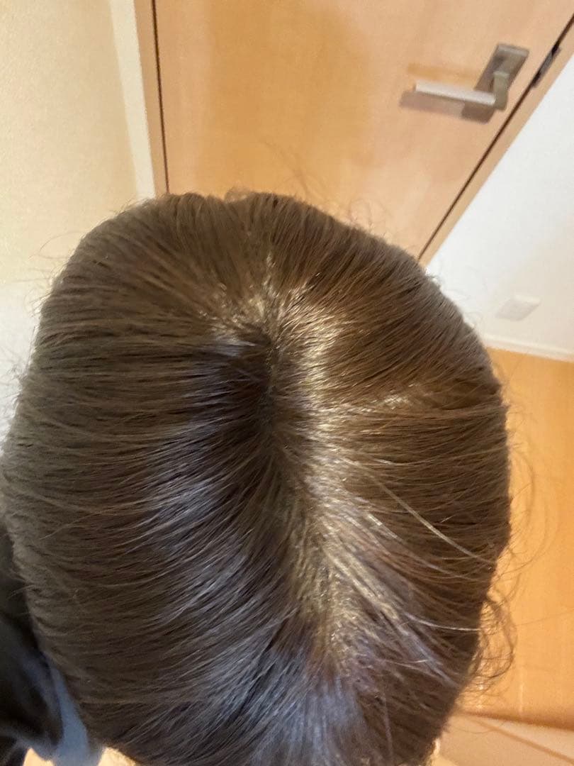 ピンクエイジ手植えフルウィッグシースルーバング ルーズCカールパーマ