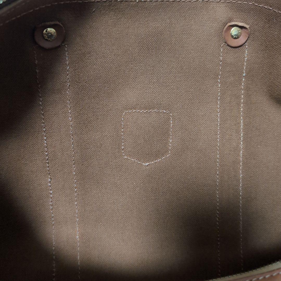 【CELINE】45cm ボストンバッグ　旅行鞄　マカダム柄　PVC