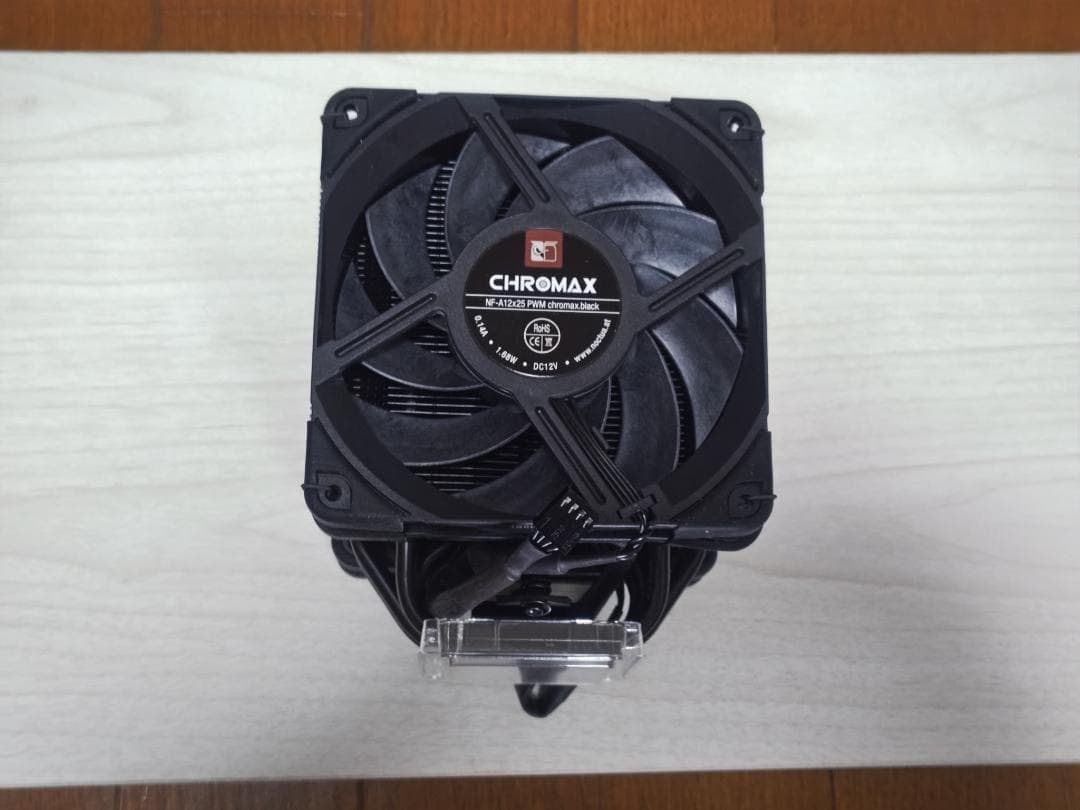 PC用ファン・クーラー NOCTUA NH-U12A chromax.black