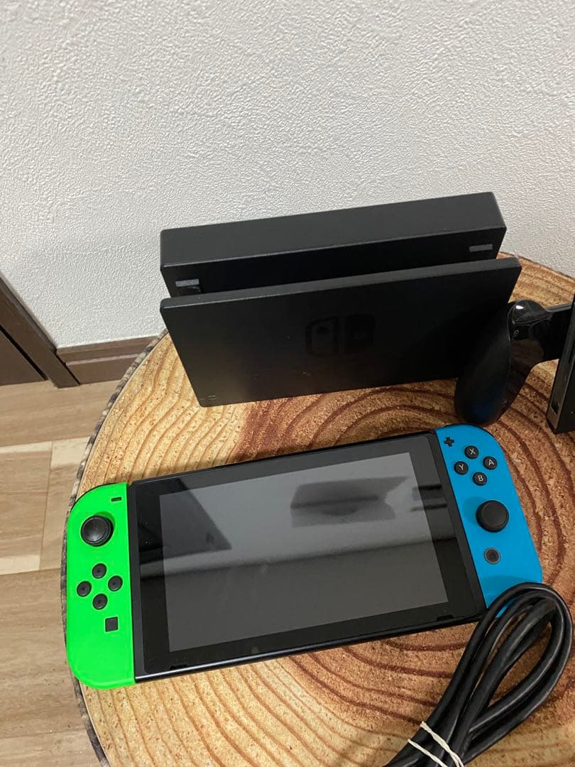 Nintendo Switch ニンテンドースイッチ本体　GRN/BLU 箱無し