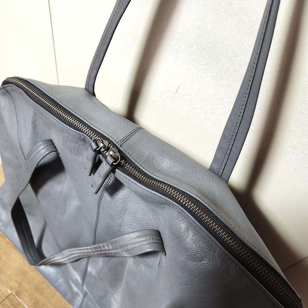 ヨーガンレール　ボストンバック　ラージサイズ　グレー