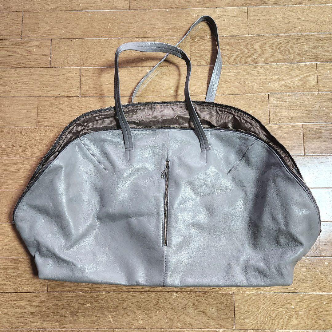 ヨーガンレール　ボストンバック　ラージサイズ　グレー