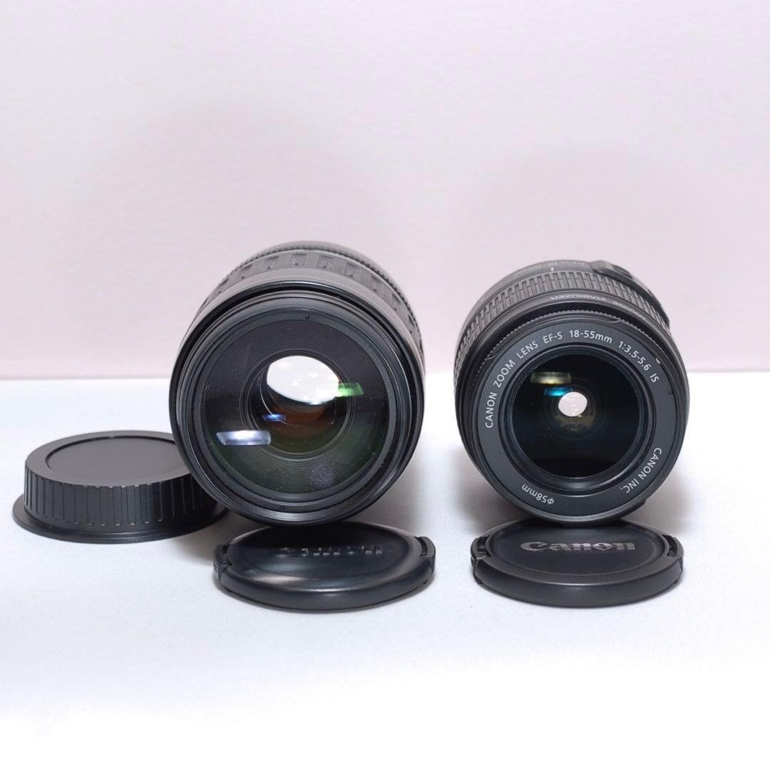 ✨超望遠レンズデビューに✨CANON KISS X7✨ダブルレンズ✨軽量モデル✨