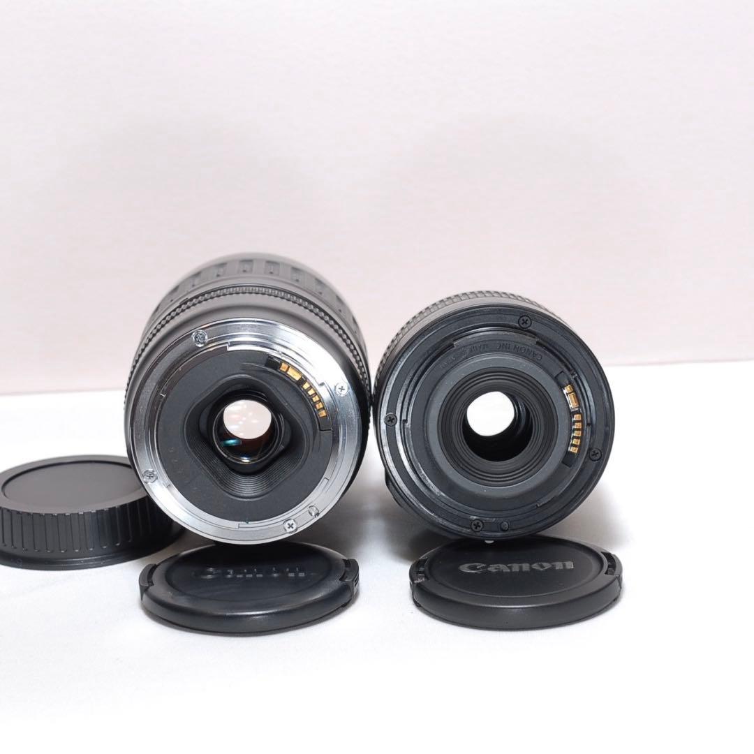 ✨超望遠レンズデビューに✨CANON KISS X7✨ダブルレンズ✨軽量モデル✨