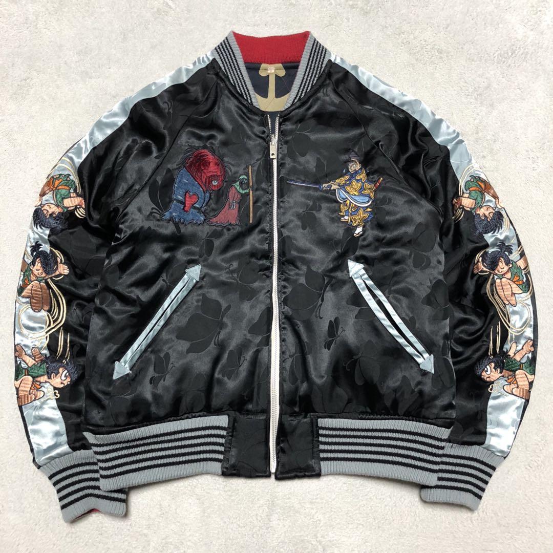 Dry Bones × どろろ スカジャン リバーシブル Mサイズ スーベニア