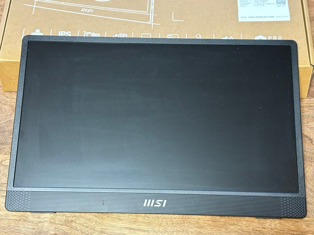 MSI PRO MP161 E2 15.6インチモニター
