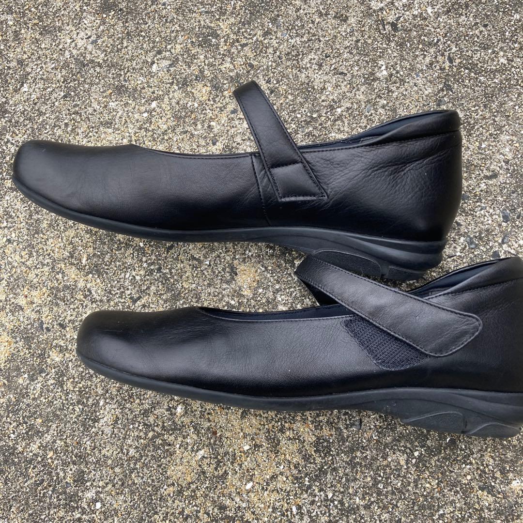 Blanc/Bleu コンフォートパンプス