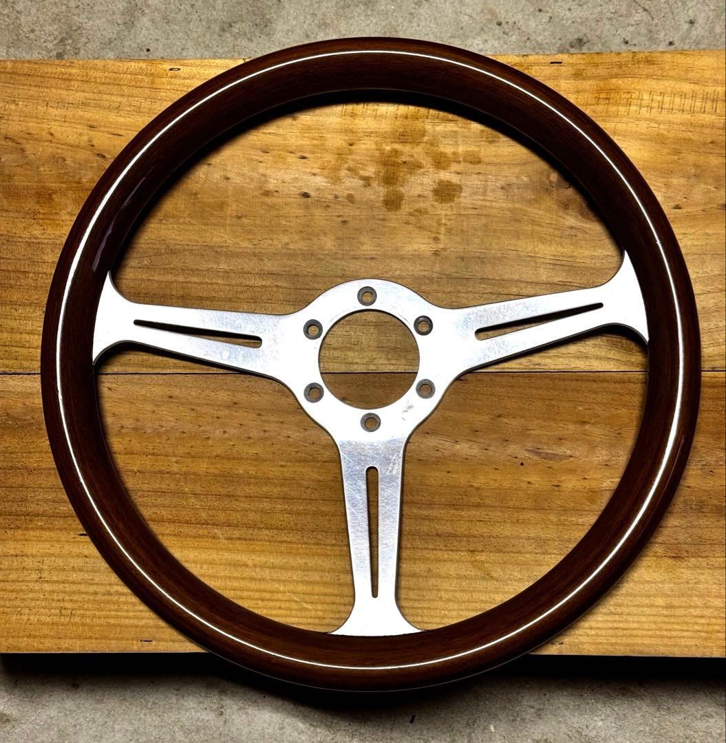 IFRA ウッドステアリング ハンドル　イタリア製　旧車