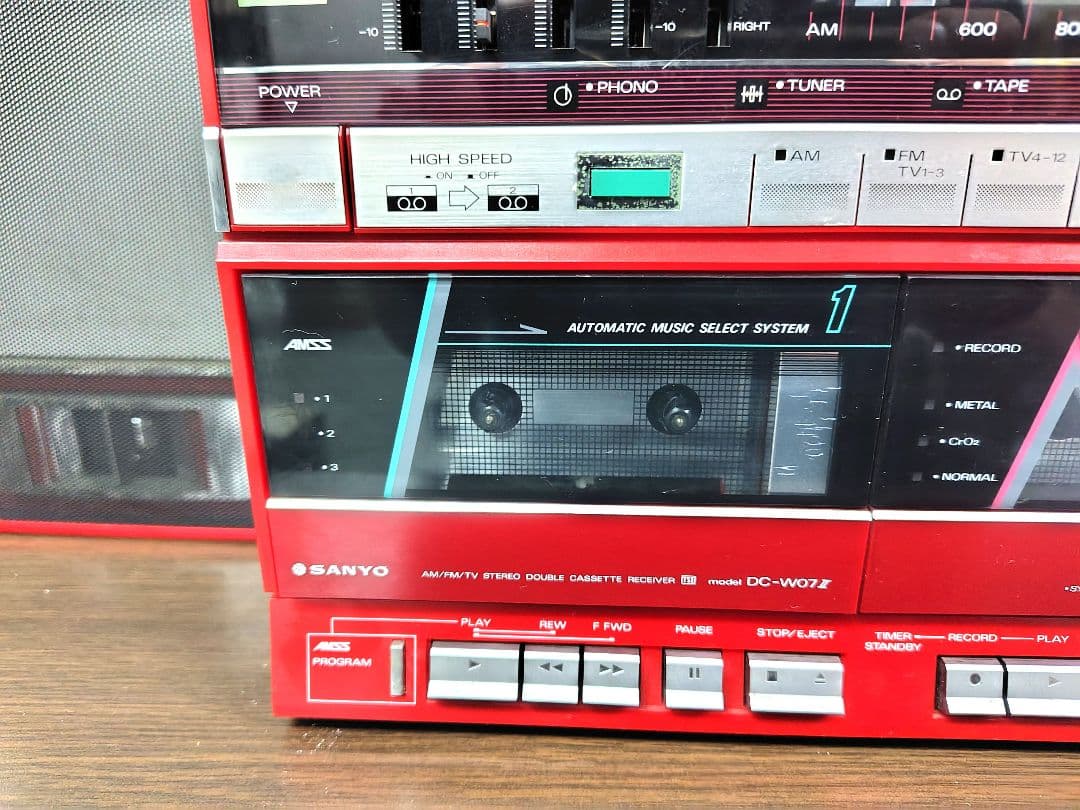 CASIO DC-W07Ⅱ コンポステレオ ジャンク 現状品