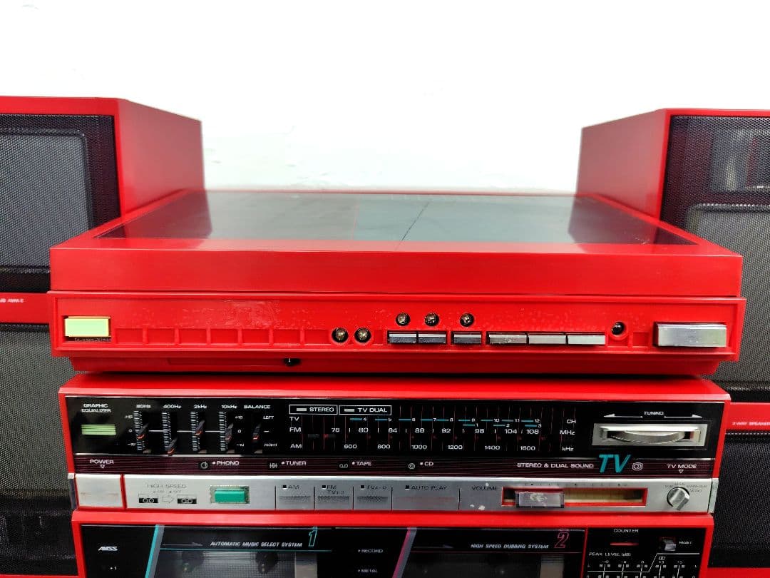 CASIO DC-W07Ⅱ コンポステレオ ジャンク 現状品