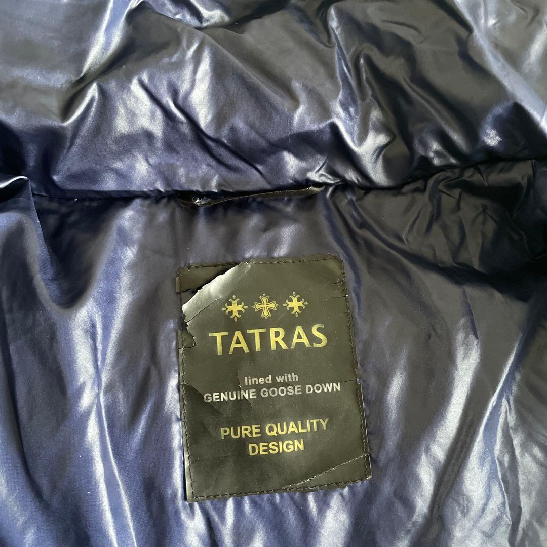 TATRAS ネイビー ロングダウンジャケット　01