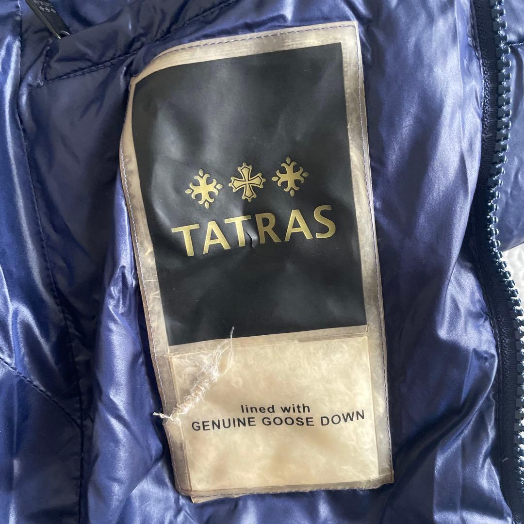 TATRAS ネイビー ロングダウンジャケット　01