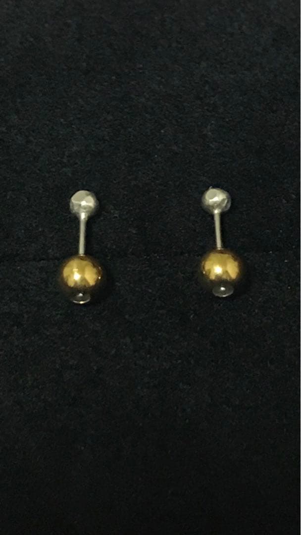 mayumi murasawa TSUBUピアスk24ゴールド×2 シルバー×2