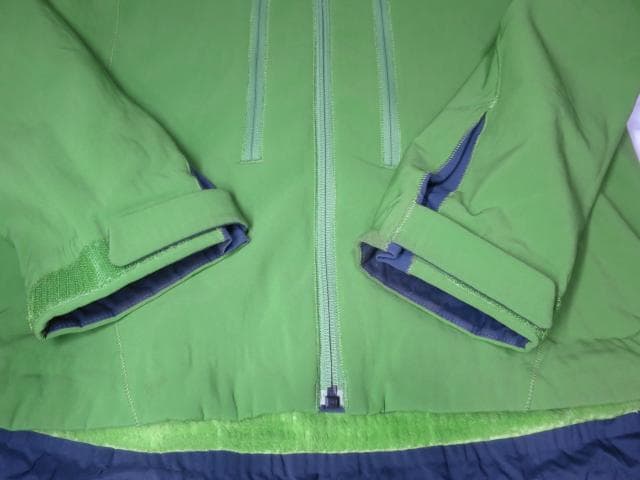 patagonia ノースウォール ジャケット XS グリーン 裏フリース