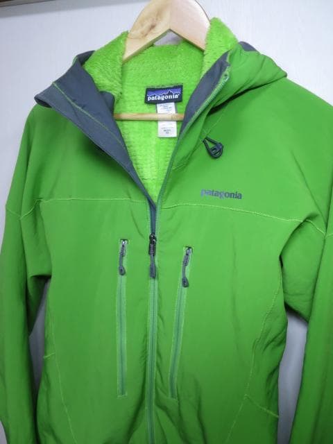 patagonia ノースウォール ジャケット XS グリーン 裏フリース