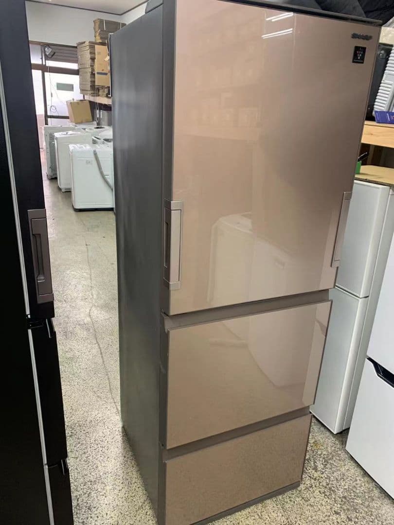 %%シャープ冷凍冷蔵庫 %%SJ-GE36D－T 2018年製