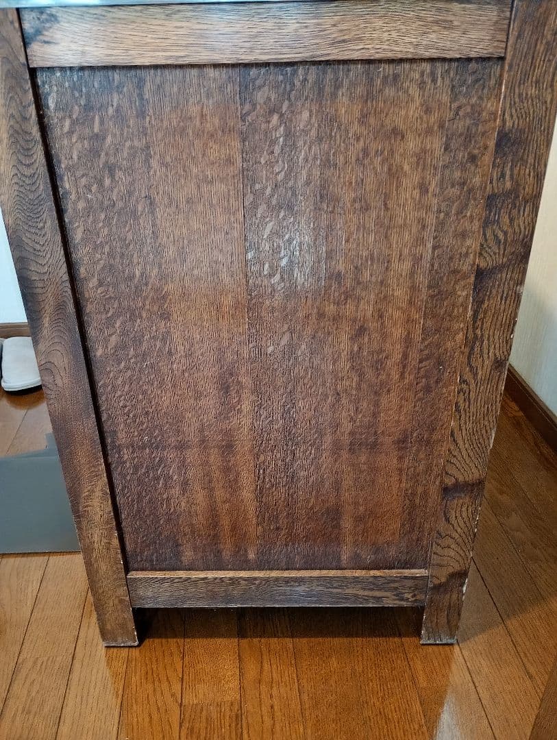 【値下げ中】昭和レトロ　 木製ダブルドア冷蔵庫・保冷庫