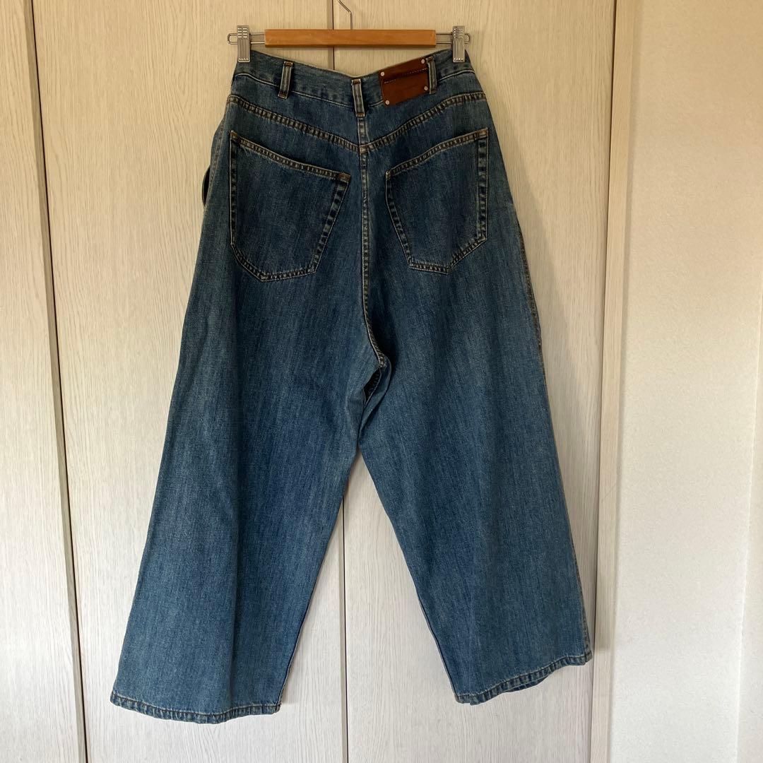 年末セール！DRIES VAN NOTTEN バギーワイドデニムパンツ