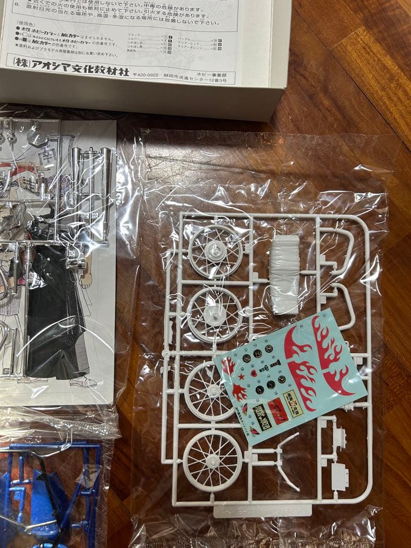 未使用品GS400改 プラモデルキット 江口洋助　gt380cbxcbrゼファー