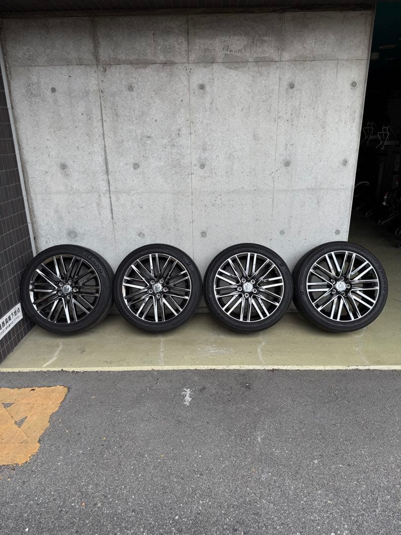 【美品】210系クラウンアスリート　純正OPスパッタリングホイール