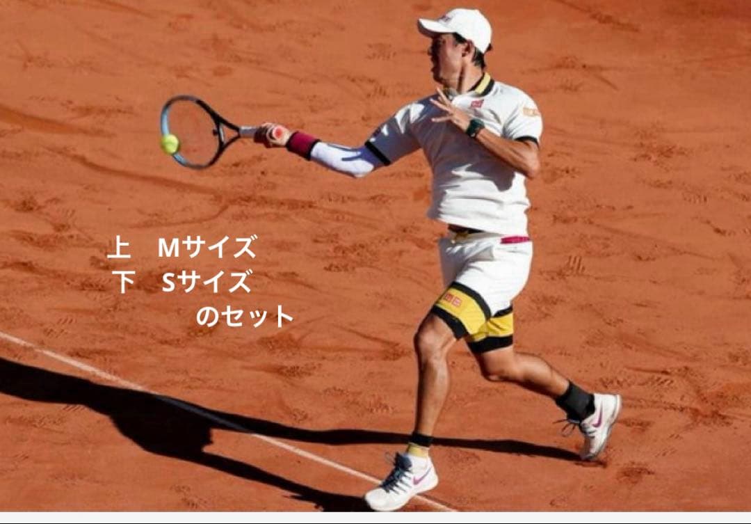 UNIQLO 錦織圭選手　2020年全仏オープン　ウエアセット