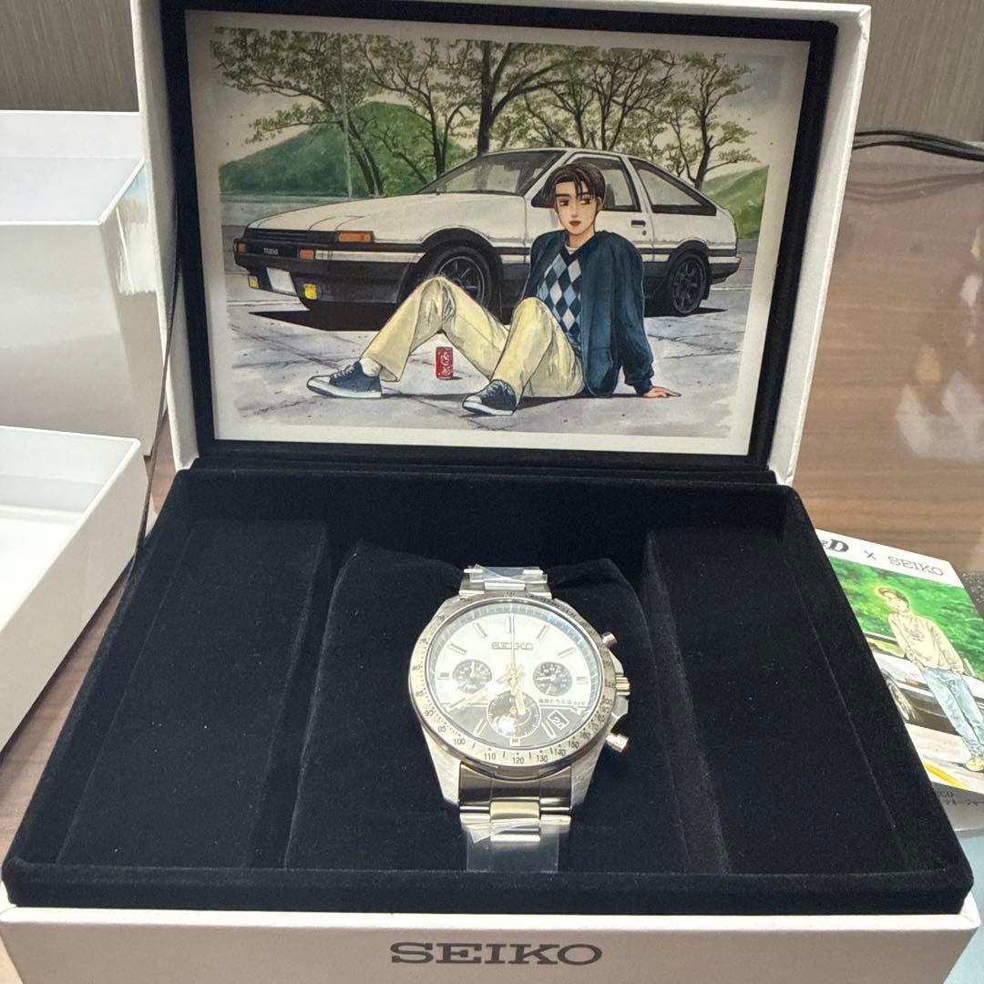 数量限定品　頭文字D（イニシャルD） × SEIKO　コラボウォッチ