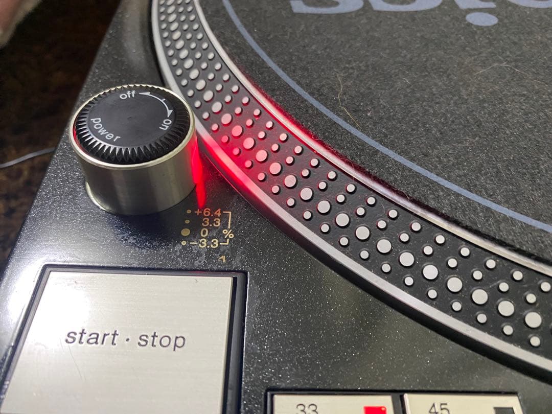 Technics SL-1200 mk5Gターンテーブル 黒 カバー付き