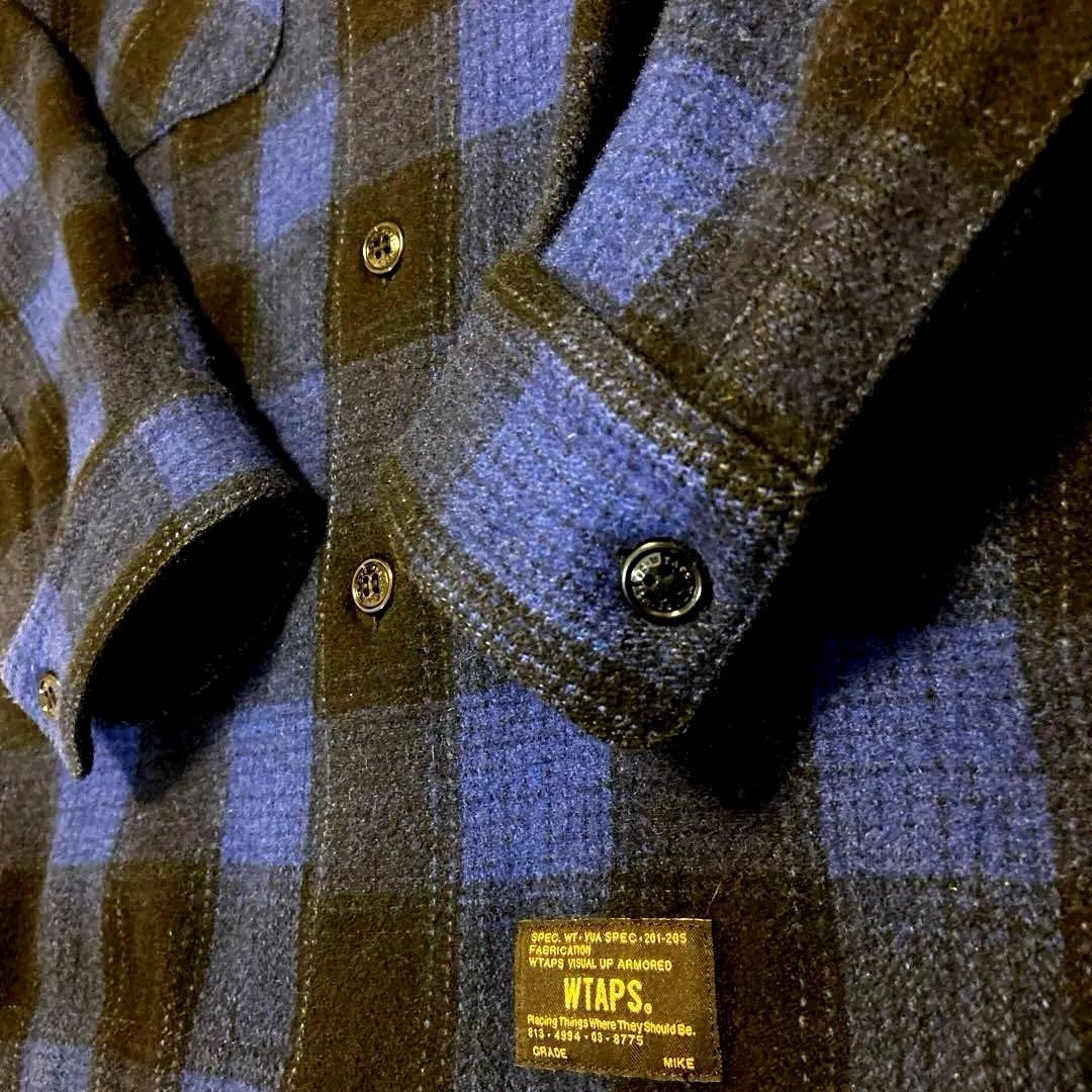 希少品！WTAPS ダブルタップス VATOS L/S WOOL TEXTILE