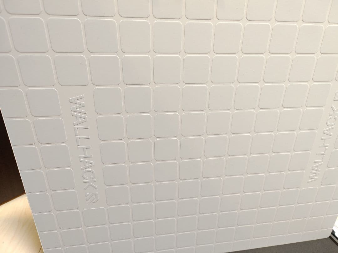 ​【美品】WALLHACK SP-005 ガラスマウスパッド（ホワイト）