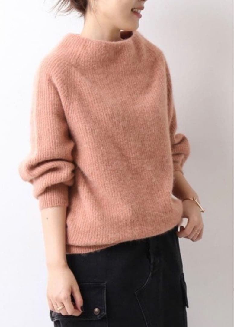 新品⭐︎ ふわふわ⭐︎スピック＆スパン FURMIX アゼボトルネックプルオーバー