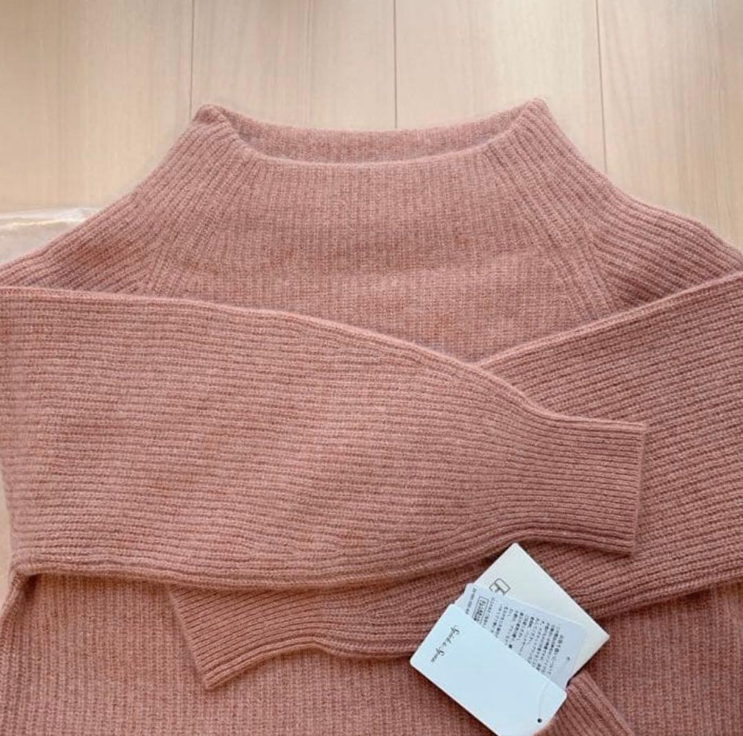 新品⭐︎ ふわふわ⭐︎スピック＆スパン FURMIX アゼボトルネックプルオーバー