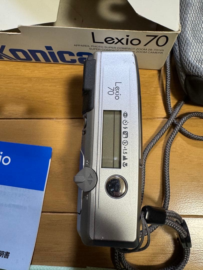 ■【美品】Konica Lexio70 コニカ フィルムカメラ 箱付