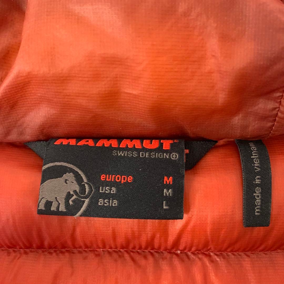 n*s様 マムート アトラスフーデッドダウンジャケット ダウンパーカ レッド系