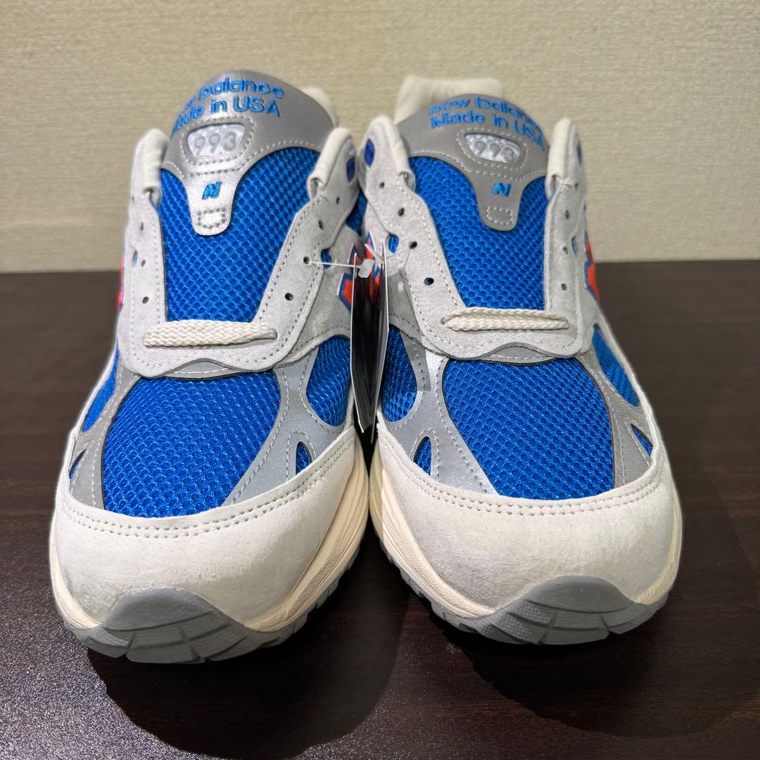28.5 キス ニューバランス 993 マディソンスクエアガーデン グレー