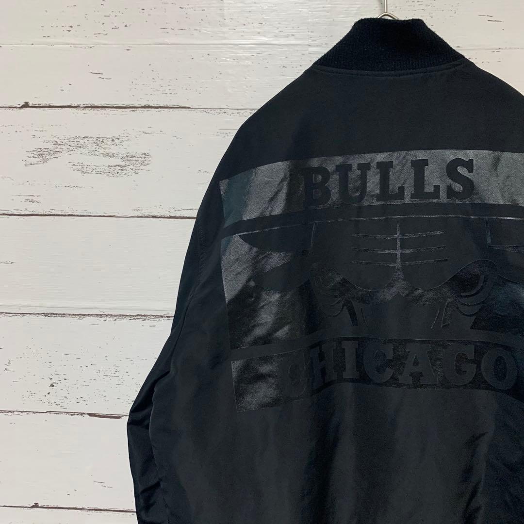 NBA BULLS シカゴブルズ ナイロンジャケットブルゾン 一点物 レア