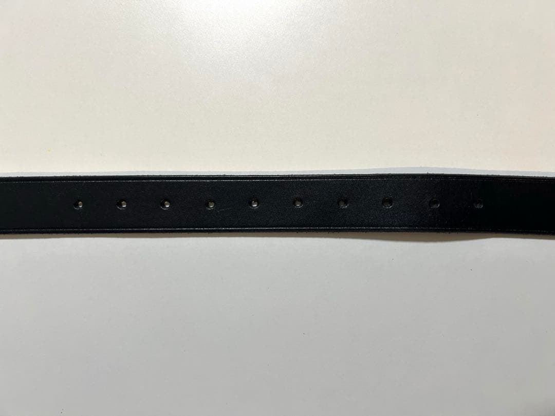 comme des garcons homme LEATHER BELT 黒