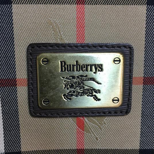 Burberrys バーバリー ボストン チェック柄 旅行鞄