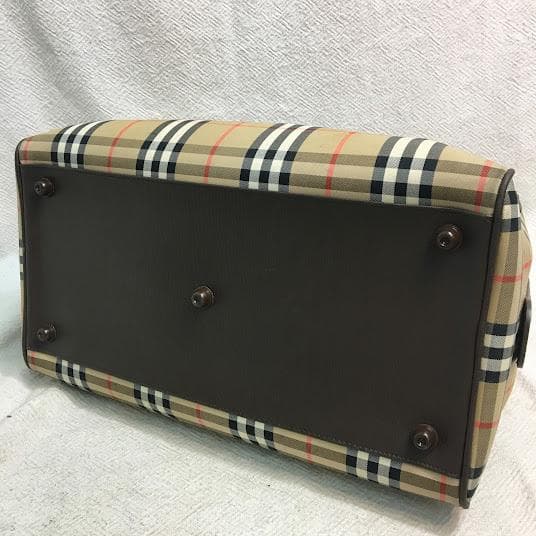 Burberrys バーバリー ボストン チェック柄 旅行鞄
