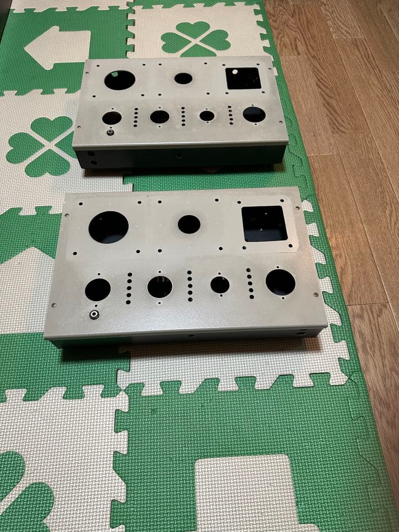 真空管アンプ シャーシ 2 個 MONO BLOCK ペア