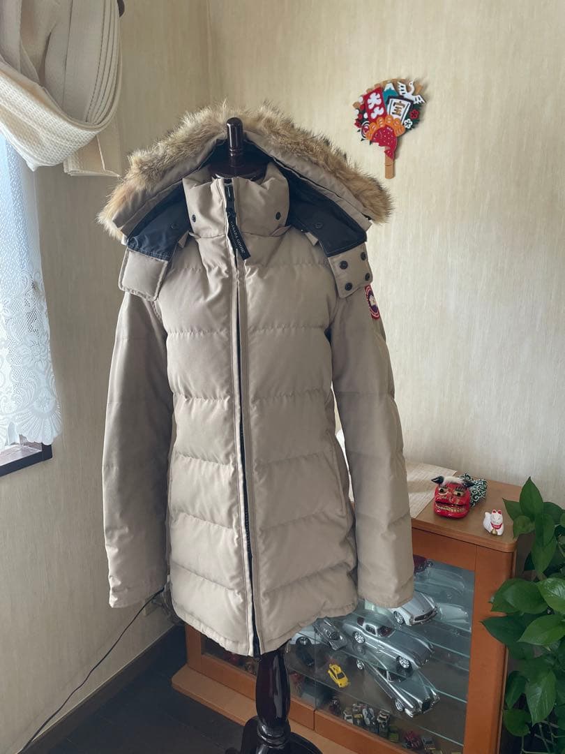 b*x様 カナダグース BELLEVILLE ベルビルTAN ベージュ ダウン