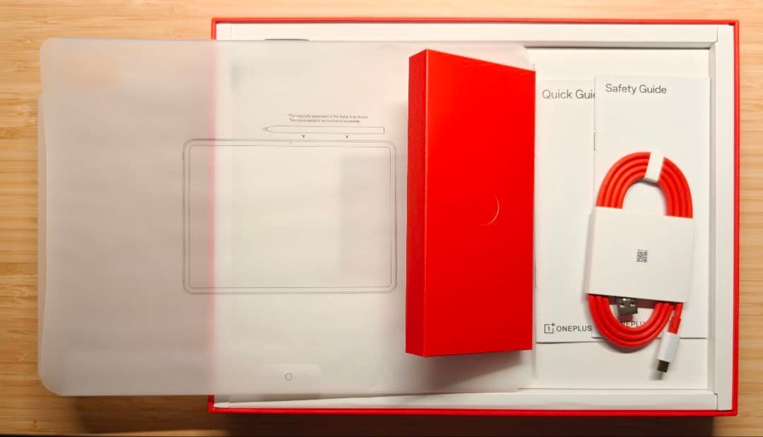 【極美品】oneplus pad3 16GB/512GB フィルム貼付、カバー付