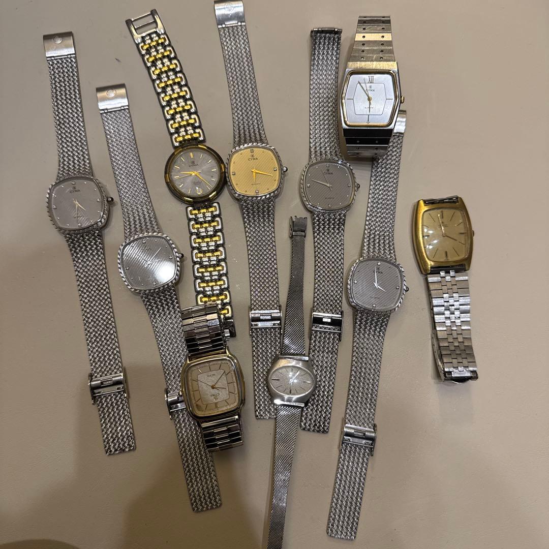 CYMA シーマ 時計 まとめ 10点 動作未確認ジャンク