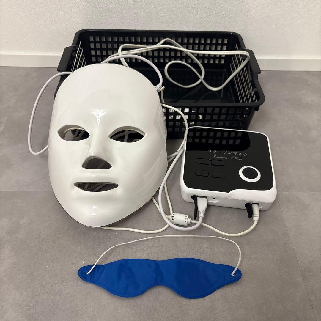 コラーゲンマスク LEDライト機能付き