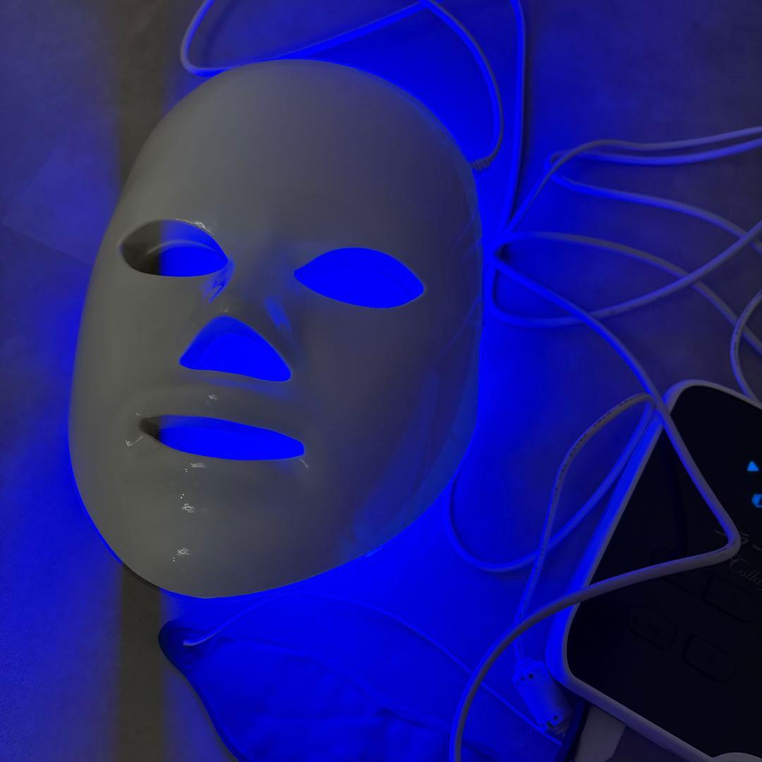 コラーゲンマスク LEDライト機能付き