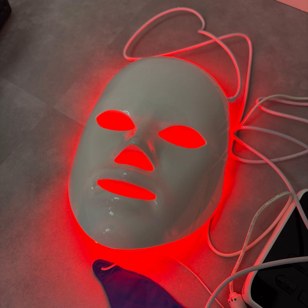 コラーゲンマスク LEDライト機能付き
